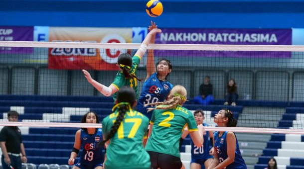 ทีมนักตบสาวยู 18 ของไทย ฟอร์มยังยอดเยี่ยม ตบชนะ ออสเตรเลีย 3-0 เซต