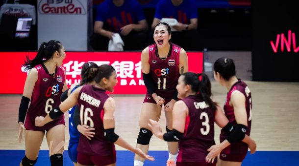 ทีมนักตบสาวไทย ไปไม่ถึงชัยชนะ พลิกพ่าย เบลเยียม 2-3 เซต เก็บเพิ่มอีก 1 แต้ม ในศึกวอลเลย์บอลหญิงเนชั่นส์ ลีก 2026