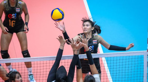 ทีมนักตบสาวยู 18 ไทย ตบเอาชนะ อินโดนีเซีย 3-0 เซต ผ่านเข้ารอบรองชนะเลิศไปพบกับ เกาหลีใต้