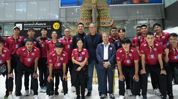 ลูกยางหนุ่มไทย เดินทางลุยศึก SEA V Cup 2026 สัปดาห์แรก