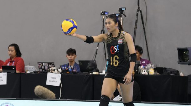 ทีมนักตบสาวไทย ตบสยบ อินโดนีเซีย 3-0 เซต คว้าชัยสองนัดติด