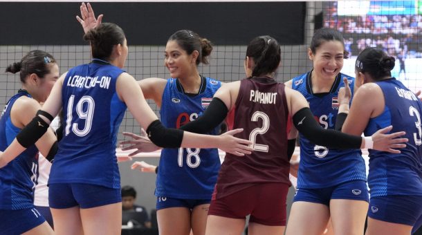 ทีมนักตบสาวไทย ประเดิมสนาม ตบชนะ ฟิลิปปินส์ 3-0 เซต