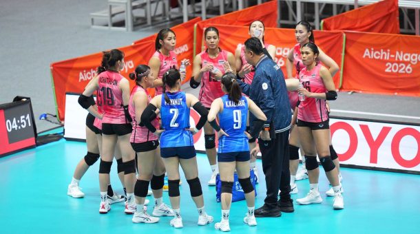 ทีมนักตบสาวไทย ลงสนามตบเอาชนะ ไชนีส ไทเป 3-0 เซต เก็บชัยชนะทั้ง 3 นัดเป็นแชมป์กลุ่ม
